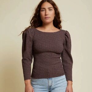 Nation LTD Aurora Open Back 80's Tee| S